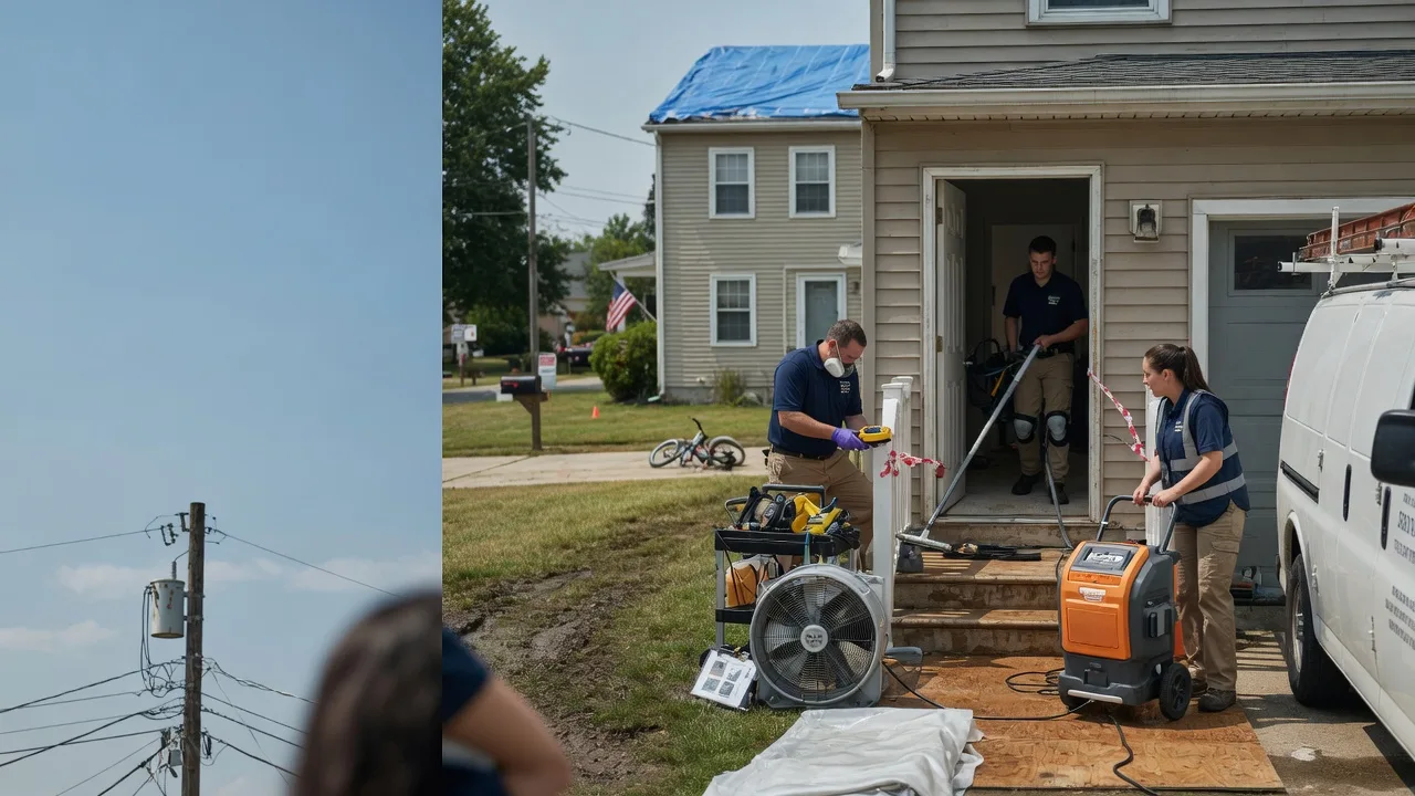 Water Damage Repair in Ortonville, MI near me